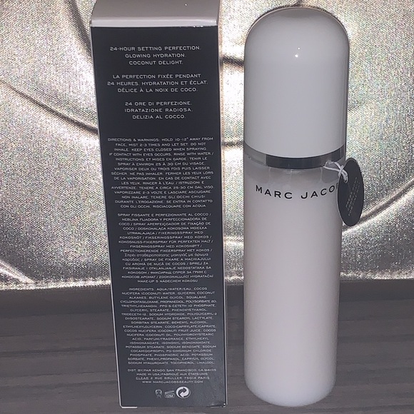 Marc Jacobs New In Box Re(cover) Perfecting Coconut Setting Mist - Picture 2 of 3